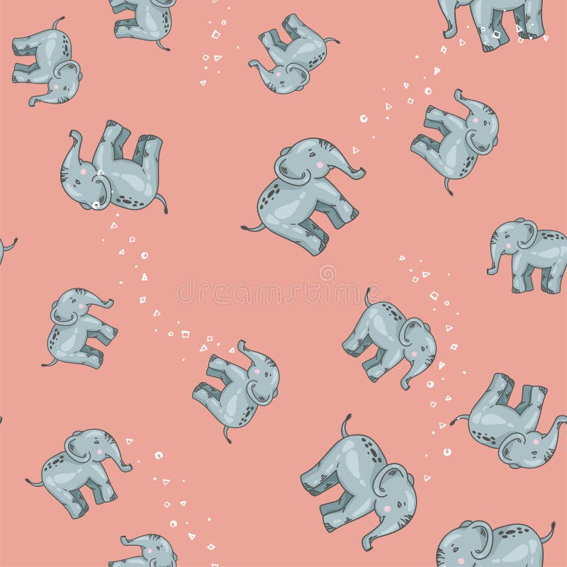 Vestido Infantil Elefantinhos Fofos
