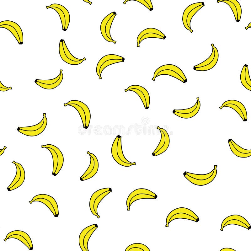 doodle desenho de esboço à mão livre de banana. 11235566 PNG