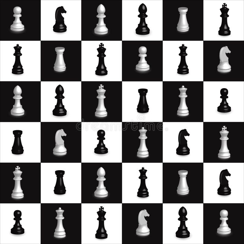 Peça de xadrez preta cavalo 3d no fundo branco jogo de tabuleiro xadrez  peça de xadrez 3d rendervector