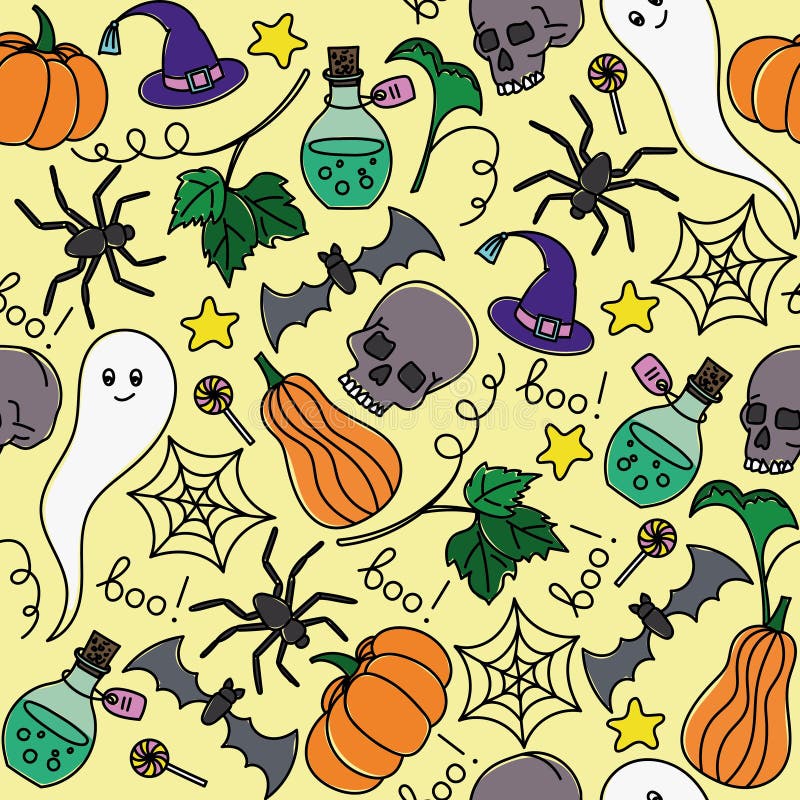 Vetores de Abóbora De Halloween Com Sorriso Assustador Mal Em Engraçado Mão  Doodle Desenho Estilo De Desenho e mais imagens de Caneta e Pilô - iStock