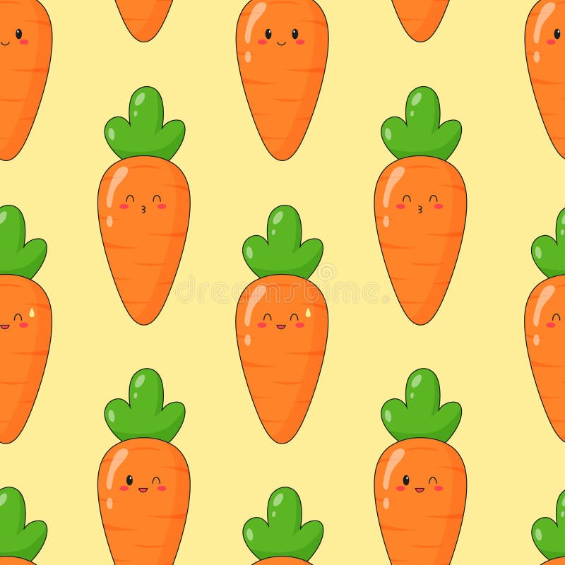 vegetais kawaii fofos e texto de motivação. coleção de emoji de