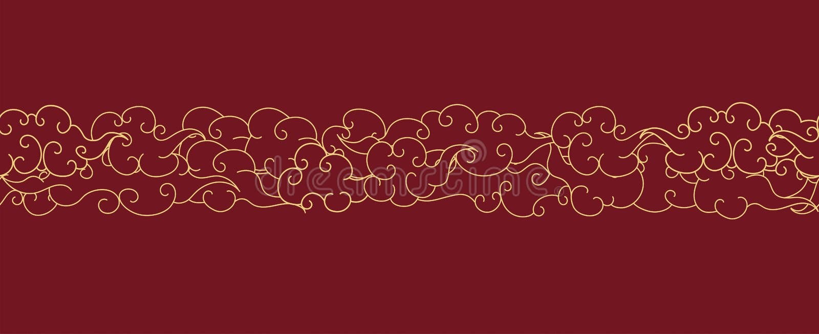 estilo elegante de símbolo de vetor de nuvem tibetana 7224862 Vetor no  Vecteezy