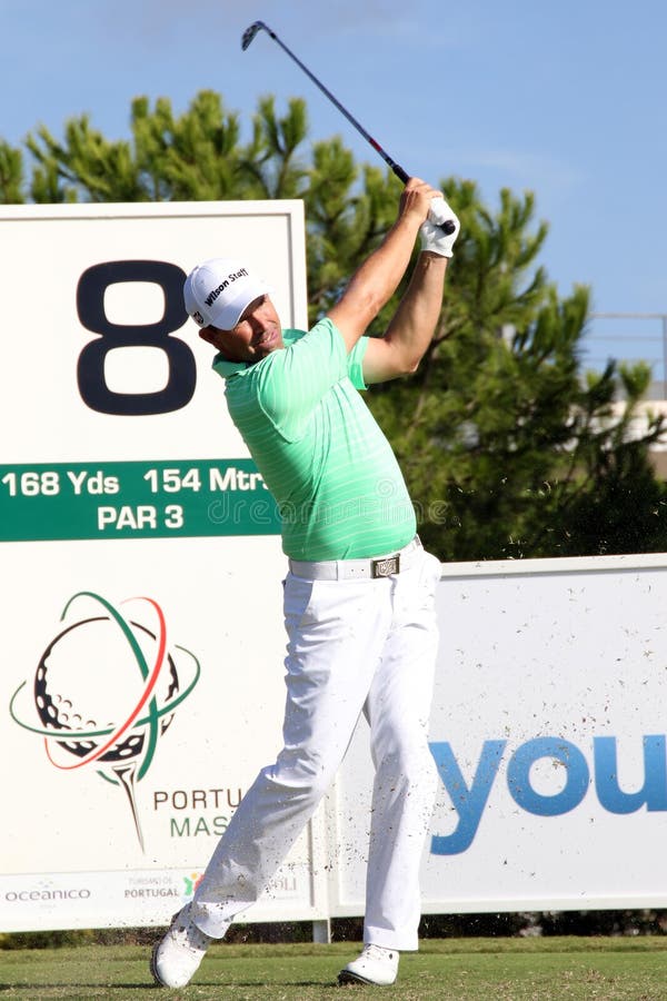 Padraig Harrington - le Portugal maîtrise 2015 photographie stock Padraig Harrington - le Portugal maîtrise 2015 photographie stock