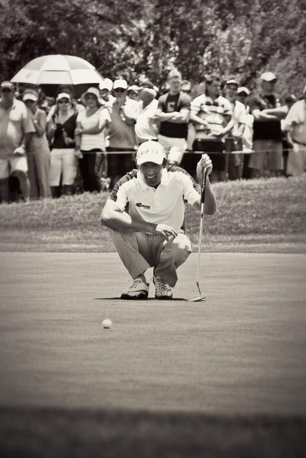 Padraig Harrington editorial stock image. Image of putter - 17496149