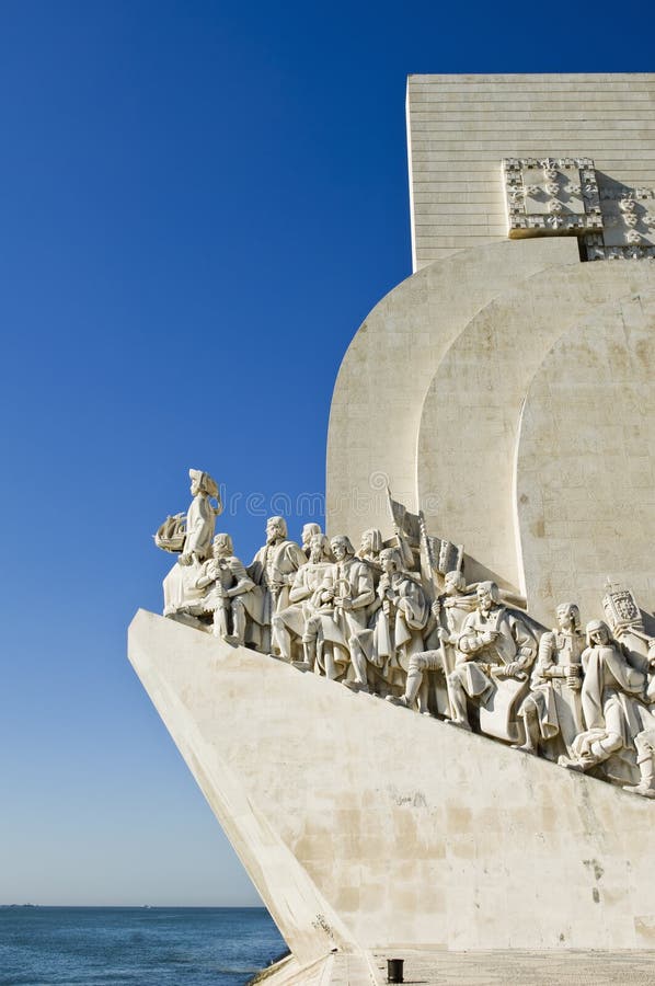 padrao portugal för descobrimentosDOS lisbon royaltyfria foton padrao portugal för descobrimentosDOS lisbon royaltyfria foton