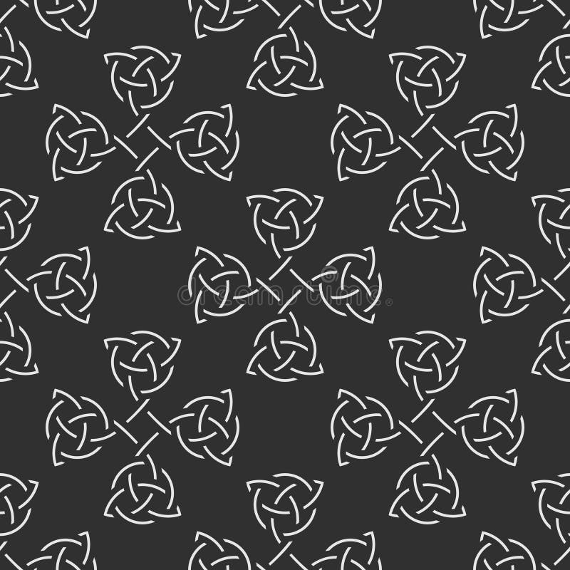 Padrão de estilo celta sem falhas ilustração do vetor