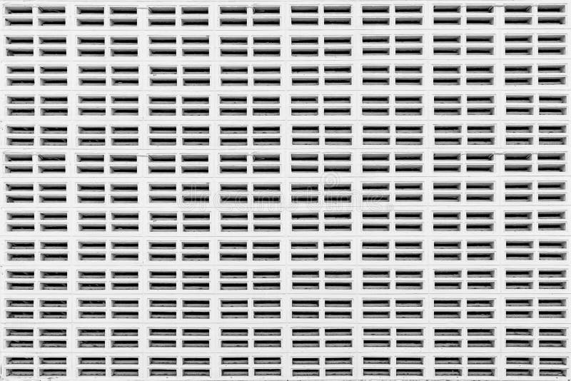 Padrão do bloco de cimento objeto de ventilação e sem soldadura de fundo fotografia de stock