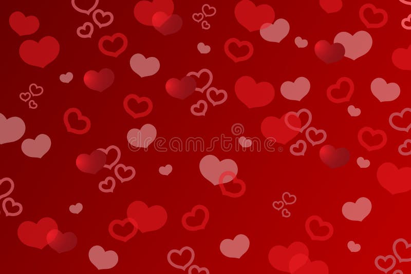 Padrão uniforme com corações. vetor ilustração stock