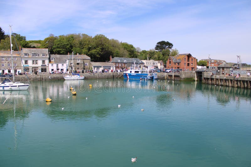 Padstow Harbour and Estuary Cornwall Editorial Photo Image of coast