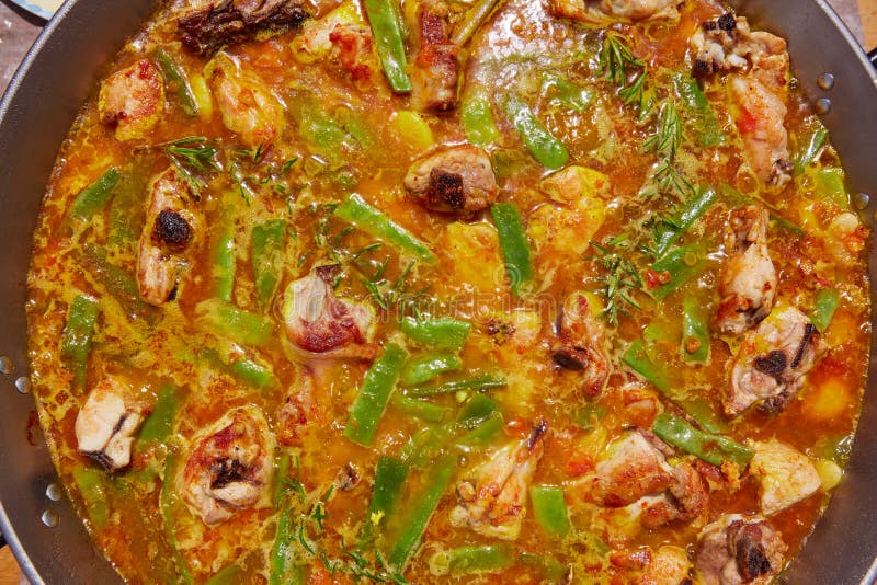 Boiling paella stock image. Image of boiling, squid, paella 56402895