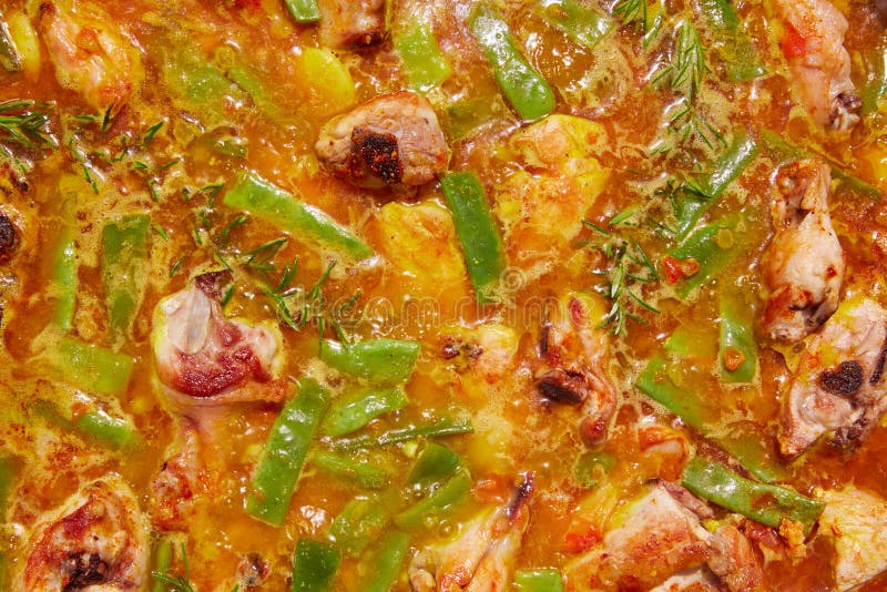 Boiling paella stock image. Image of boiling, squid, paella 56402895