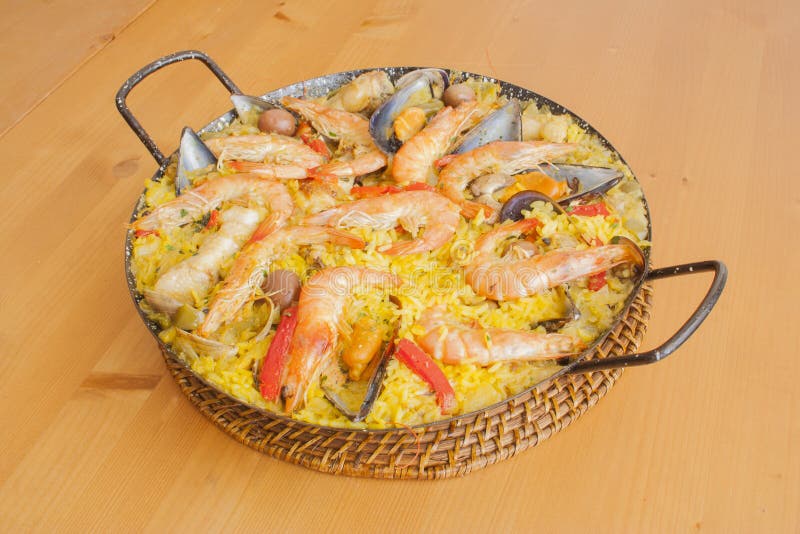 Paella on the Table