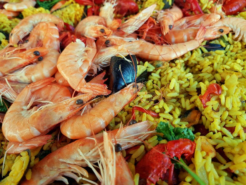Paella - λεπτομέρεια στοκ εικόνες με δικαίωμα ελεύθερης χρήσης Paella - λεπτομέρεια στοκ εικόνες με δικαίωμα ελεύθερης χρήσης