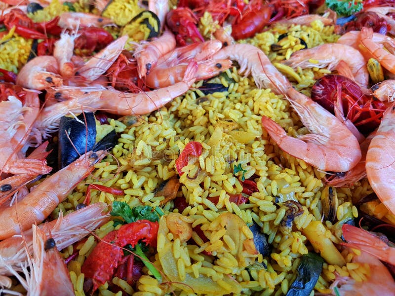 Paella - λεπτομέρεια στοκ φωτογραφία με δικαίωμα ελεύθερης χρήσης Paella - λεπτομέρεια στοκ φωτογραφία με δικαίωμα ελεύθερης χρήσης