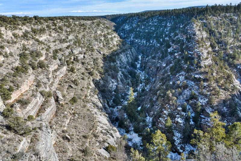 Landscape in Walnut Canyon in Arizona, United States of America. Landscape in Walnut Canyon in Arizona, United States of America