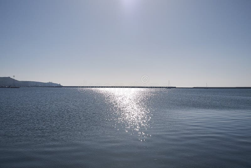 Cagliari, Italia - 11 novembre 2017: Paesaggio dal pilastro di Ichunusa a Cagliari