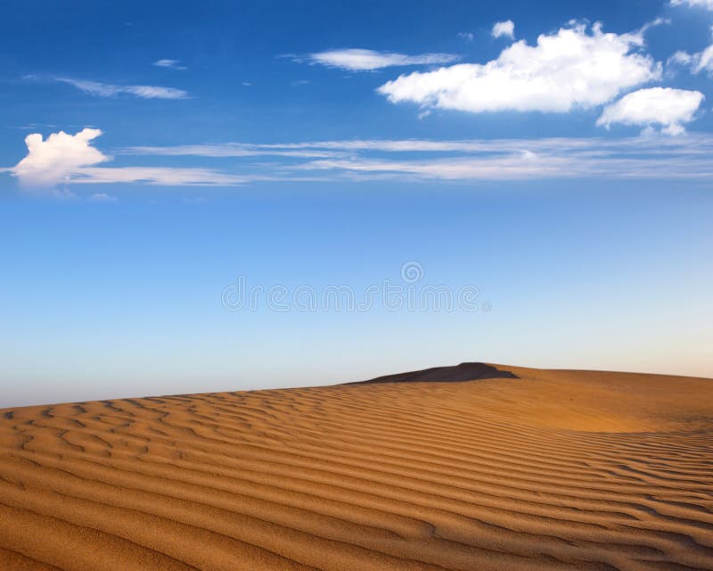 Paesaggio del deserto fotografia stock Paesaggio del deserto fotografia stock