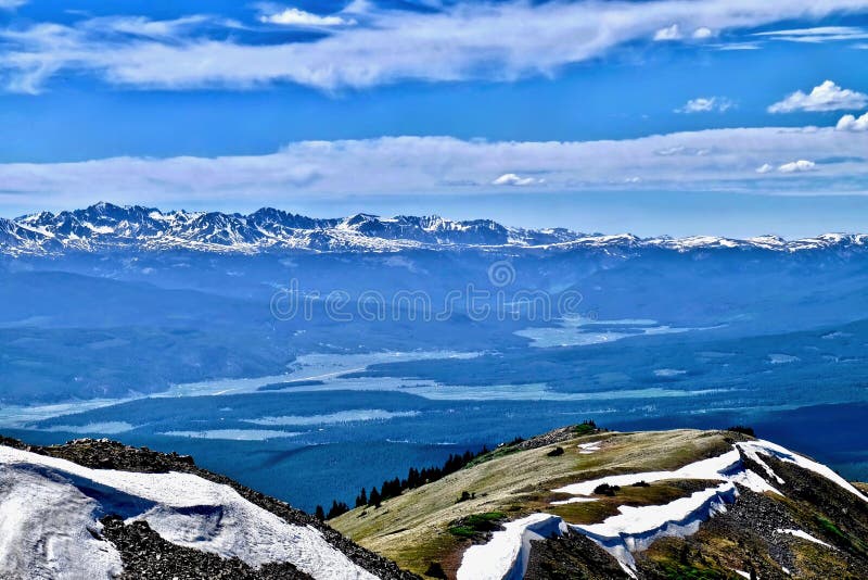 Paesaggio della montagna in Colorado immagine stock libera da diritti Paesaggio della montagna in Colorado immagine stock libera da diritti