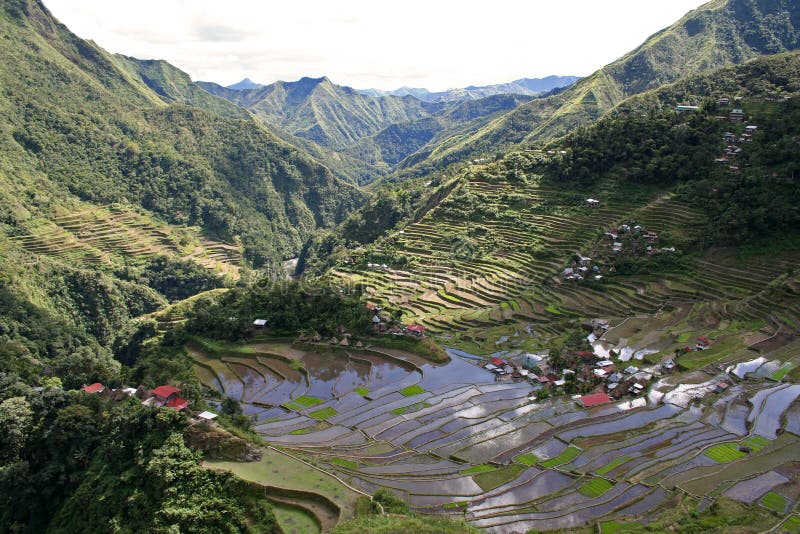 Paesaggio di Batad immagine stock libera da diritti Paesaggio di Batad immagine stock libera da diritti