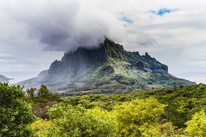 Paesaggio di Tahiti