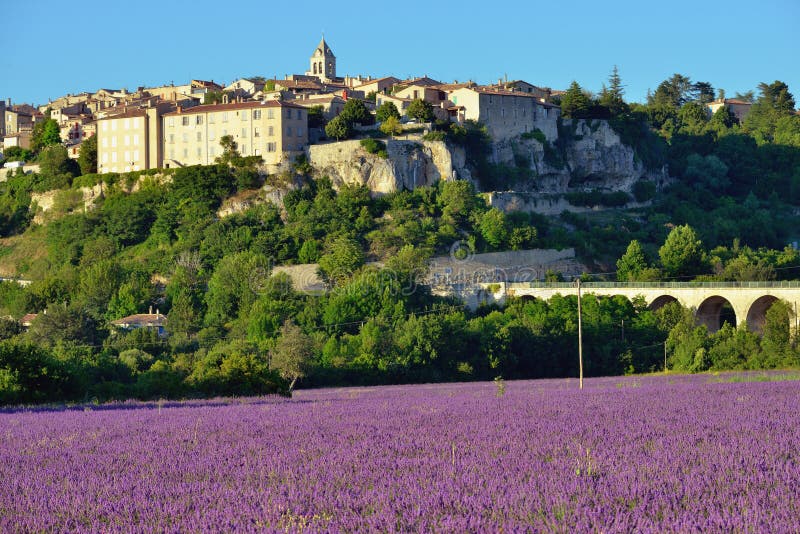Paesaggio rurale della Provenza immagini stock Paesaggio rurale della Provenza immagini stock