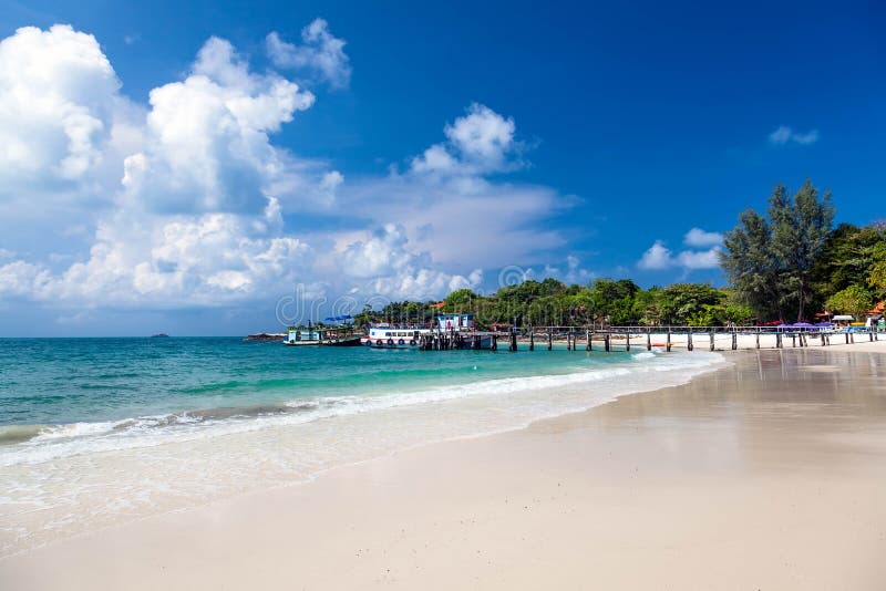 Paesaggio tropicale. immagine stock libera da diritti Paesaggio tropicale. immagine stock libera da diritti
