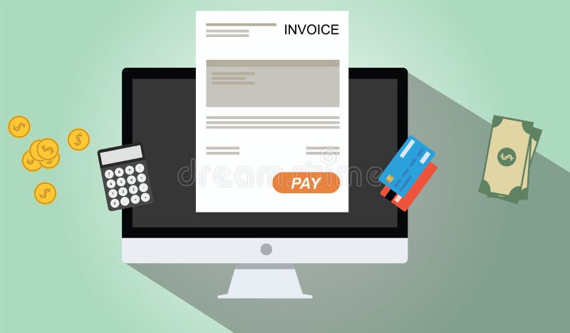 Online invoices payment pc dekstop calculator money credit card coin. Online invoices payment pc dekstop calculator money credit card coin