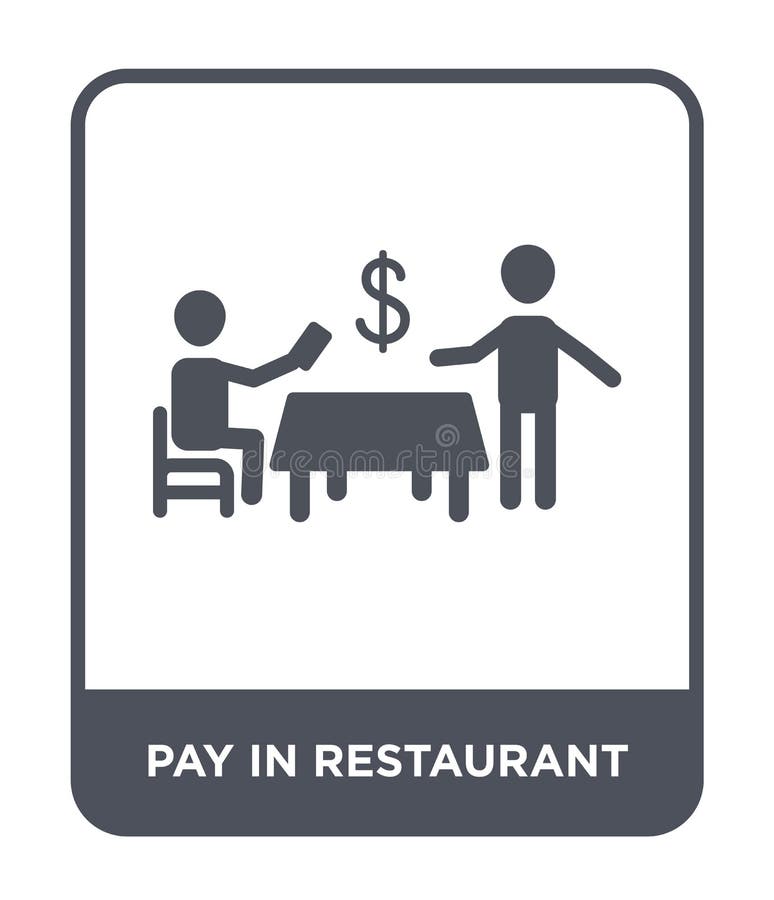 pagamento no ícone do restaurante no estilo na moda do projeto pagamento no ícone do restaurante isolado no fundo branco pagament ilustração royalty free pagamento no ícone do restaurante no estilo na moda do projeto pagamento no ícone do restaurante isolado no fundo branco pagament ilustração royalty free