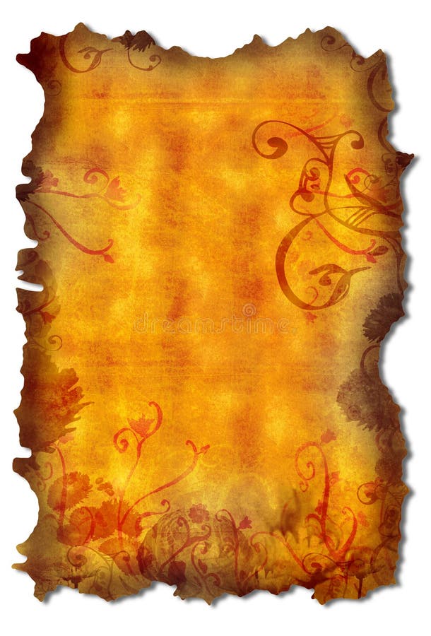 Page grunge avec les bords déchirés illustration stock Page grunge avec les bords déchirés illustration stock