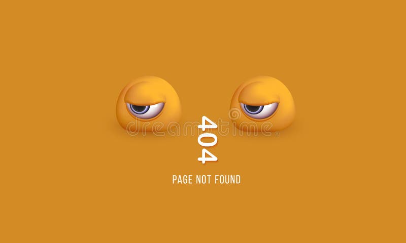 404 Page Not Found. Humorous Concept of Computer Error with Funny 3d Eyes Stock Vector - Illustration of internet, abstract: 184780703 404 Page Not Found. Humorous Concept of Computer Error with Funny 3d Eyes Stock Vector - Illustration of internet, abstract: 184780703