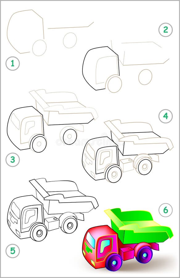 How To Draw A Car Step By Step For Kids?