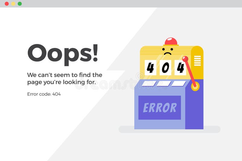 Page Web Indisponible De L Erreur 404 Concept Non Trouve De