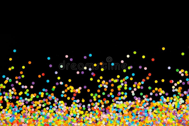 Pagina fatta dei coriandoli colorati fotografia stock Pagina fatta dei coriandoli colorati fotografia stock
