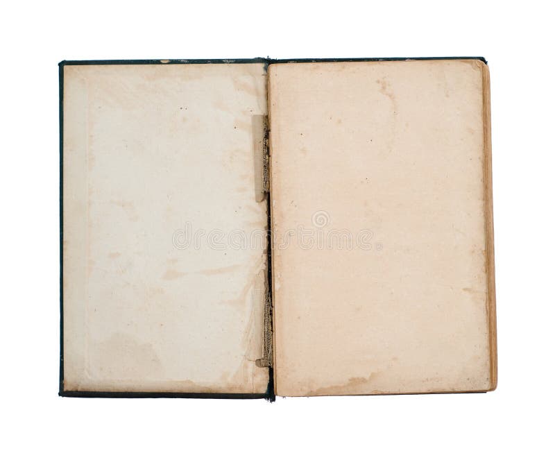 Paginación de título vacía del libro viejo imagenes de archivo Paginación de título vacía del libro viejo imagenes de archivo