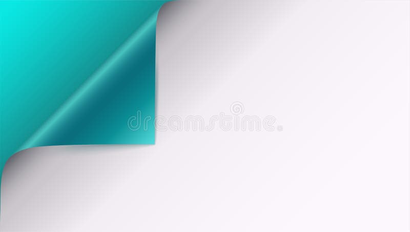Pagine a onda com sombra na folha de papel vazia Vector o canto ondulado do Livro Branco com sombra Close-up isolado sobre ilustração royalty free Pagine a onda com sombra na folha de papel vazia Vector o canto ondulado do Livro Branco com sombra Close-up isolado sobre ilustração royalty free