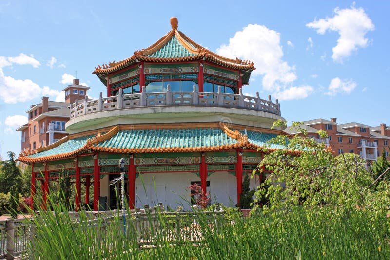 Pagoda cinese fotografia stock Pagoda cinese fotografia stock