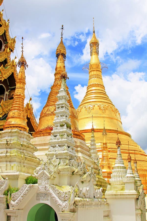 Pagoda de Shwedagon, Yangon, Myanmar photo libre de droits Pagoda de Shwedagon, Yangon, Myanmar photo libre de droits