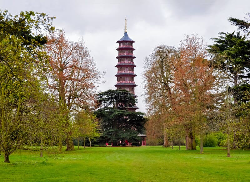 Pagoda del giardino di Kew, Londra, Regno Unito