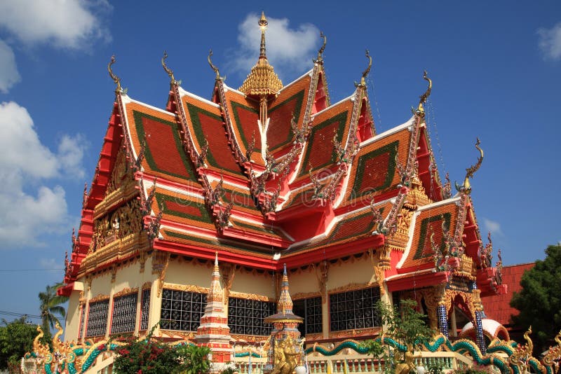 Pagoda, Samui, Tailandia