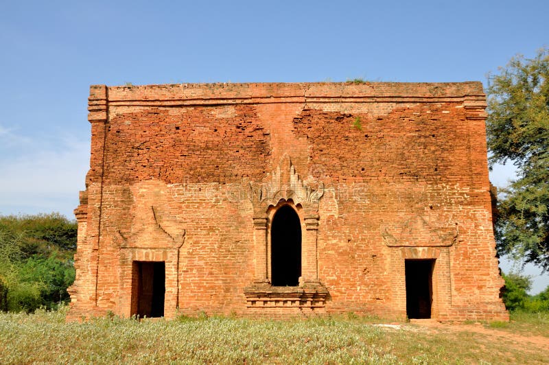 Download Pagody w Bagan, Myanmar zdjęcie stock. Obraz złożonej z international - 57667220