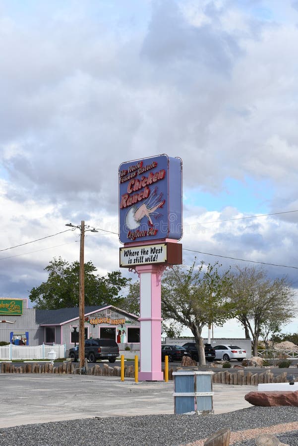 PAHRUMP, NEVADA 14 APR 2024 the Chicken Ranch is a Legal, Licensed
