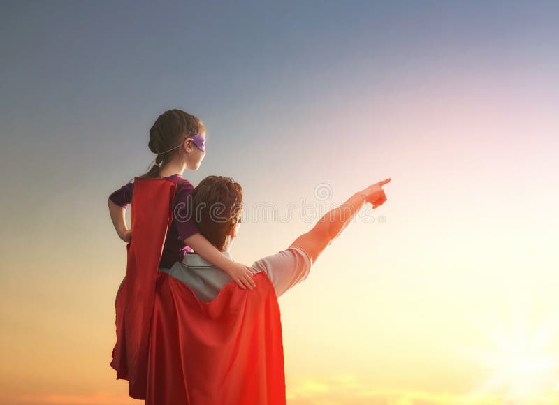 Pai e sua filha fotos de stock royalty free Pai e sua filha fotos de stock royalty free