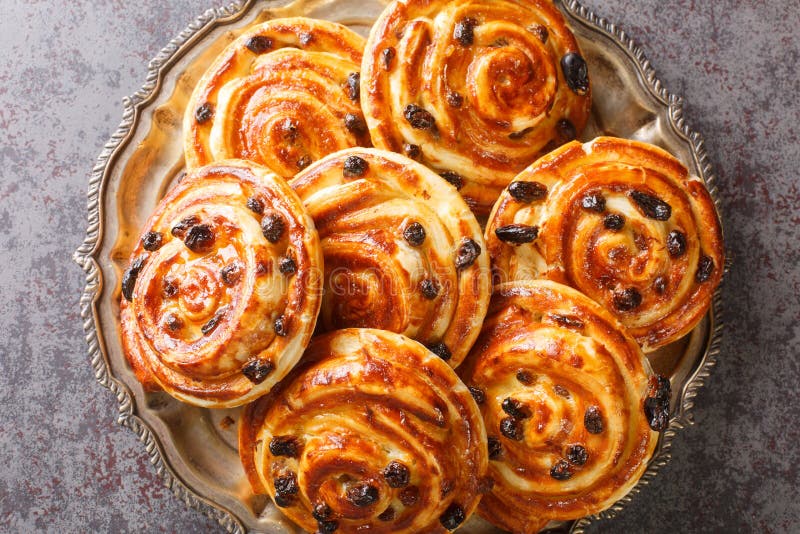 Pain Aux Raisin Translates To Bread with Raisins or Escargot, because ...