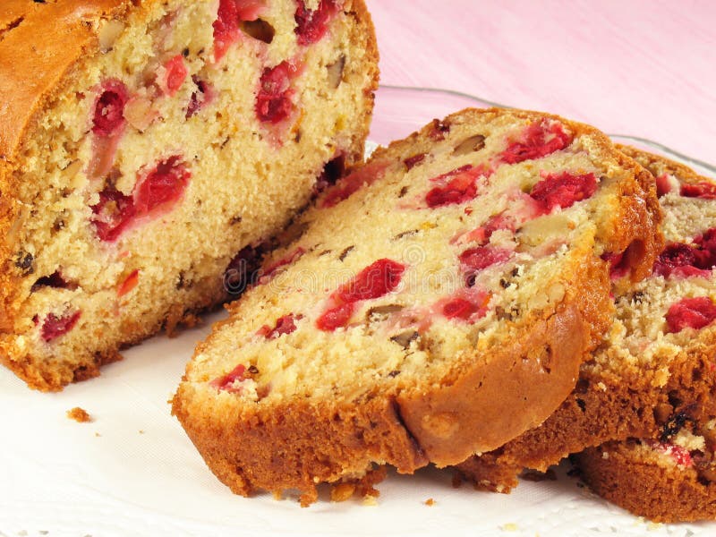 Download Pain de noix de canneberge image stock. Image du croûte - 8653265
