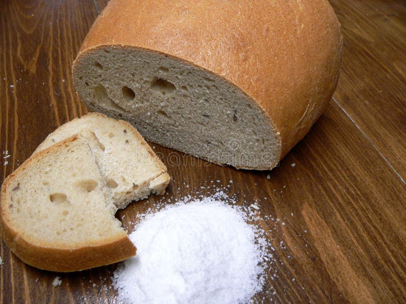 Pain et sel photos stock Pain et sel photos stock