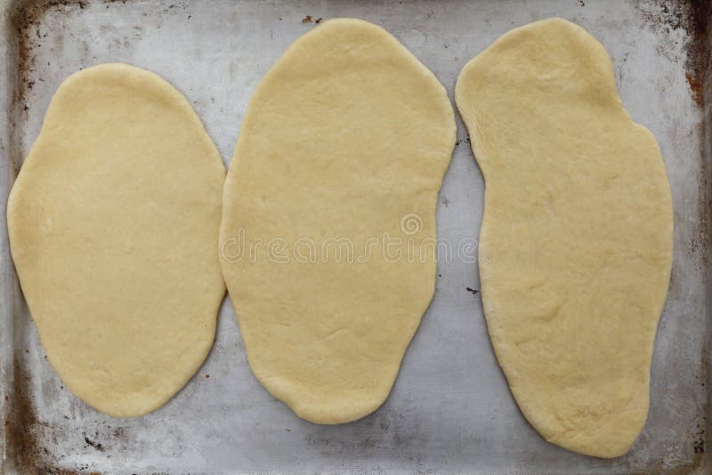 Pain naan fait maison images stock Pain naan fait maison images stock
