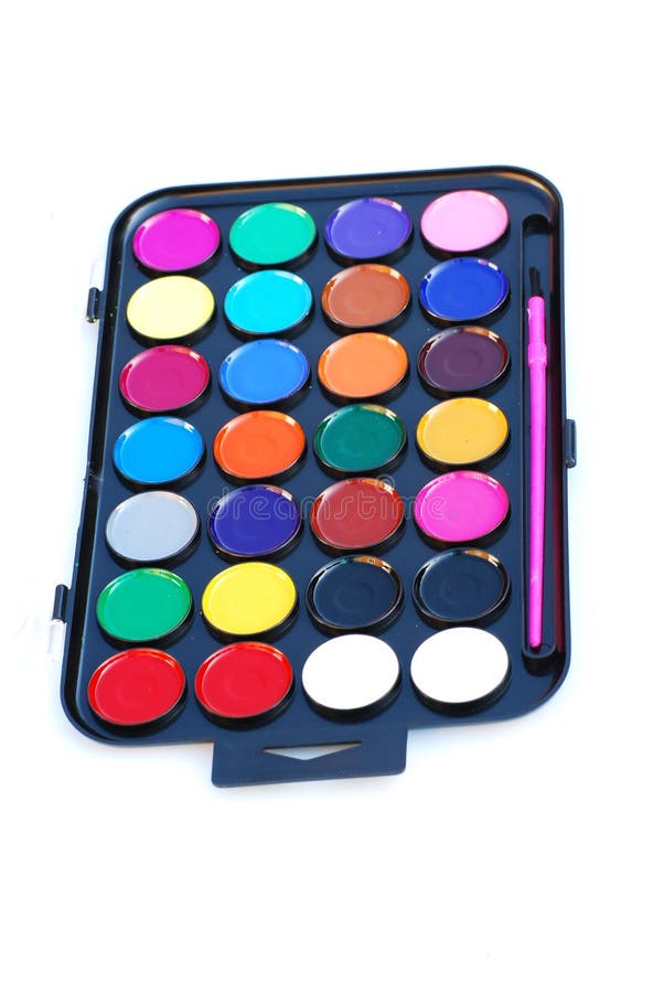 Paint Box Picture. Image 5604069