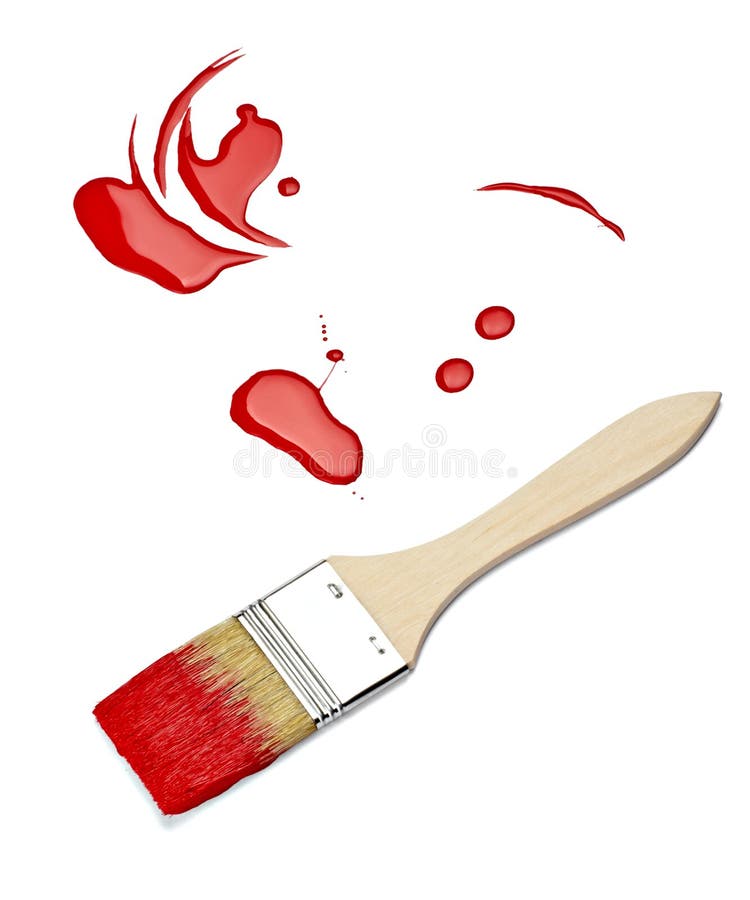 Paint brush stock photo. Image of color, emoticon, cutout 28020650