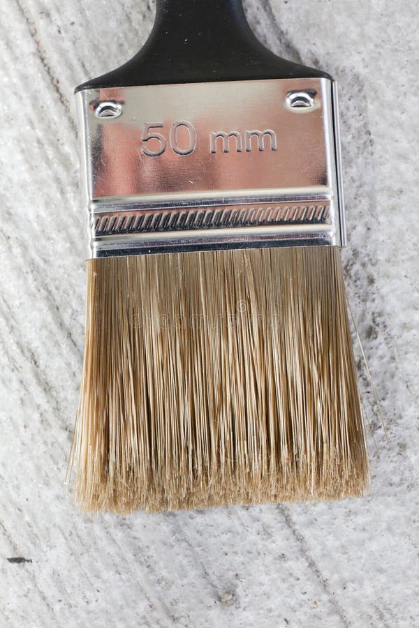 Paint brush stock photo. Image of working, brush, staws 40364766