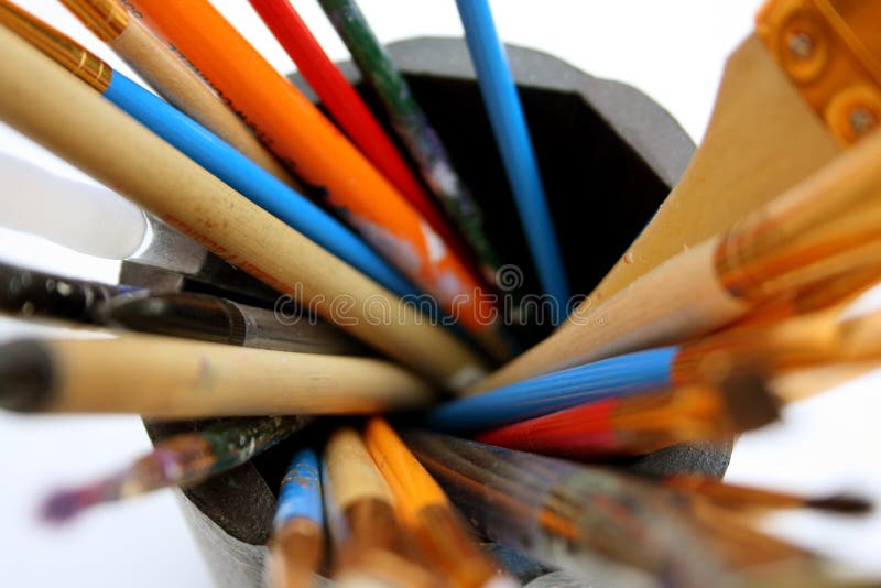 Paint Brush Spiral stock photo. Image of artwork, paint 6359560